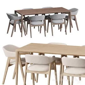 Lisbon Chelsea Table Chairs Deephouse
